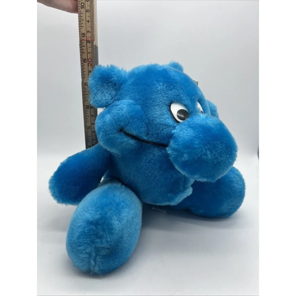 Kodak Kolorkins Cick blue plush vintage stuffed animal toy with tag, NWT